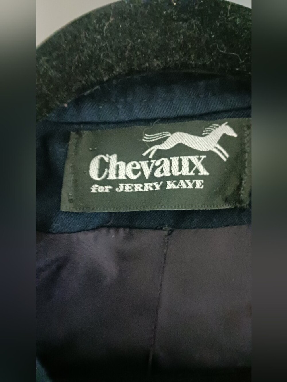 Chevaux for Jerry Kaye Navy Jacket
